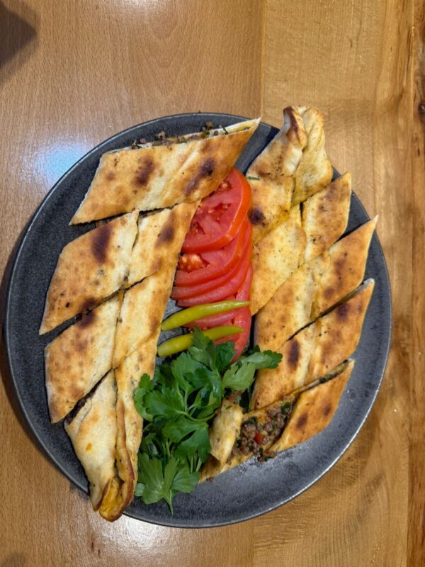 Turkish Minced Meat Pide  (Pite me Mish të Grirë Turk) - Image 2